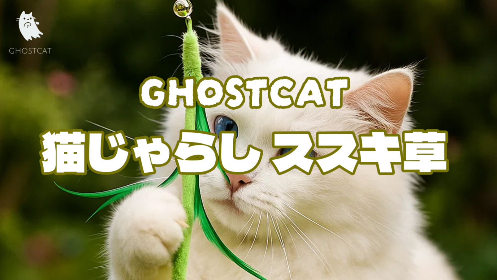 Amazon | GHOSTCAT 猫じゃらし 猫おもちゃ 猫のおもちゃ ススキ草